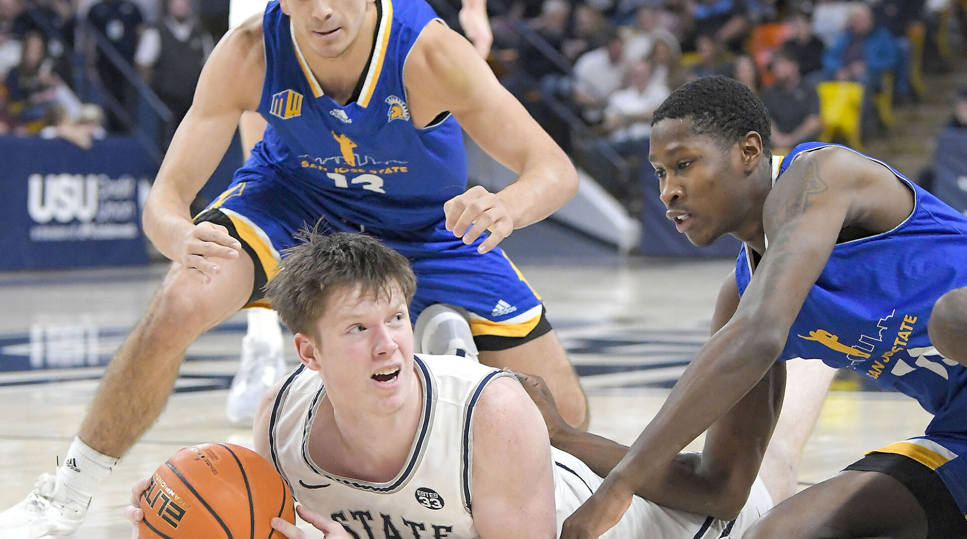 USU men’s basketball: Aggies made just enough plays on Saturday